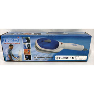 TOBI Electric Handheld Garment Steamer Travel Iron White DF-A002 NIB